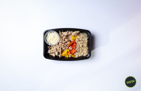Ground Chicken Philly Bowl