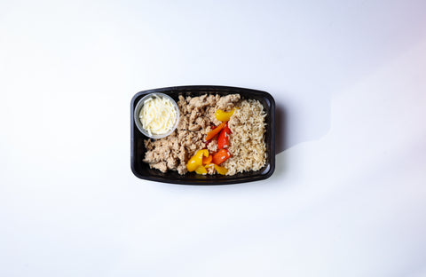 Ground Chicken Philly Bowl